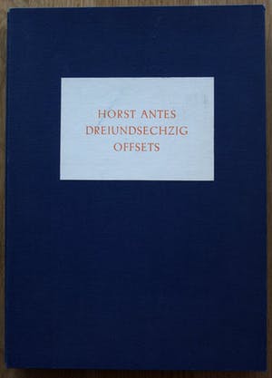 Horst Antes - litho: Dreiundsechzig offsets kopen? Bied vanaf 995!