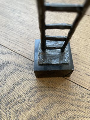 Corry Ammerlaan - "De Denker" - Beeldje Verbronsd kopen? Bied vanaf 30!