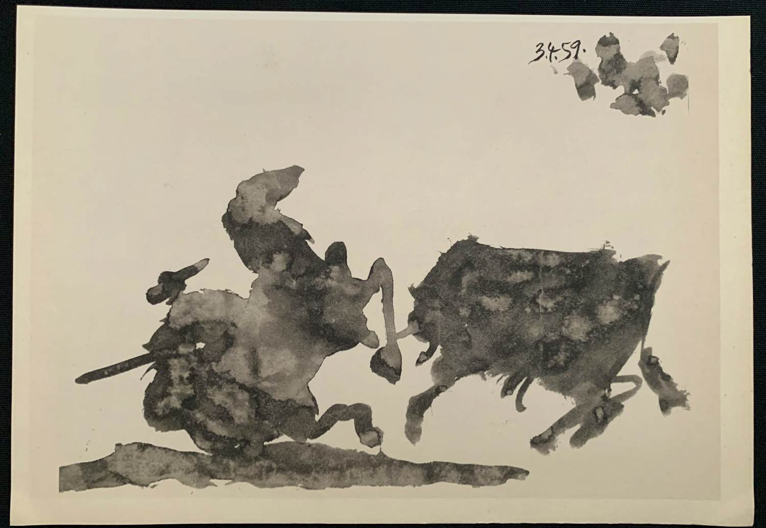 Pablo Picasso - “ Toros y Toreros, Bullfighters". kopen? Bied vanaf 30!