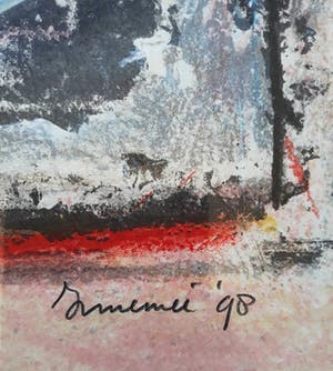 Hans Innemee - About level and position, zeefdruk (mooi ingelijst, groot) kopen? Bied vanaf 1!