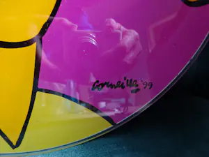 Corneille - Glazen design wandklok kopen? Bied vanaf 50!