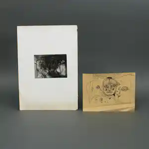 Ernst Vijlbrief - Collectie werken op papier, jaren zestig en zeventig (2x) verkauft für € 40!