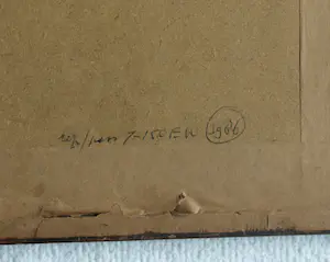 Sal Meijer - Ingelijste ets , Gracht in Amsterdam , Reguliersgracht ? – Nr. 17 kopen? Bied vanaf 25!