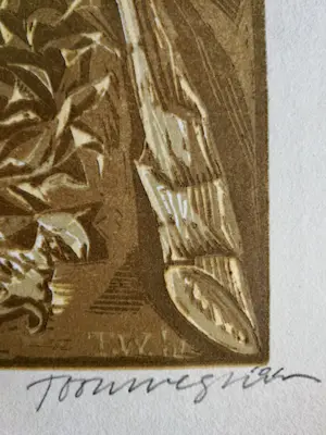 Toon Wegner - Lino "Herfst" kopen? Bied vanaf 10!