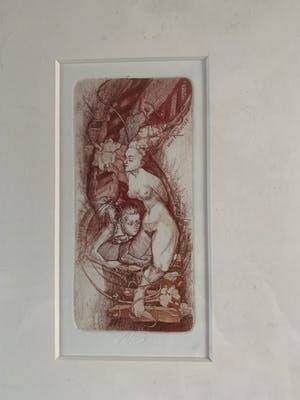 Ab Steenvoorden - Ex Libris voor Bert Kiewiet (Marten Randa) kopen? Bied vanaf 100!