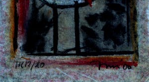 Hans Innemee - ingelijste zeefdruk: vogel - 2000 kopen? Bied vanaf 79!