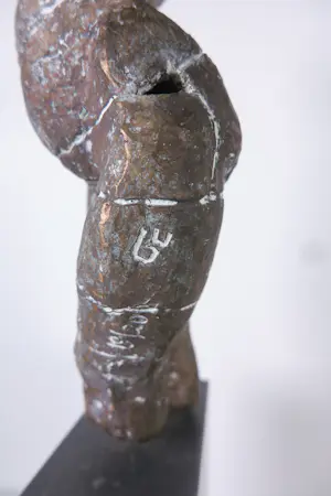 Gerard Engels - Brons, Vrouwentorso op hardstenen voet + 3 boeken! kopen? Bied vanaf 500!