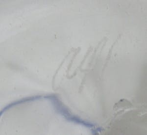 Niet of onleesbaar gesigneerd - Twee Studio Glazen vazen (2) kopen? Bied vanaf 10!