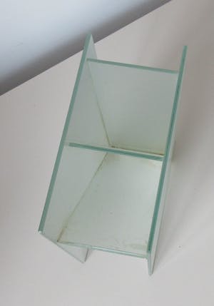 Niet of onleesbaar gesigneerd - Glazen Design vaas kopen? Bied vanaf 1!