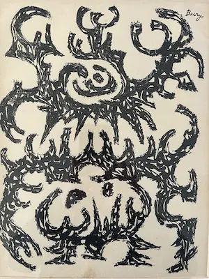 Pol Bury - Litho uit Cobra periode - internationale des artistes expérimentaux - 1950 kopen? Bied vanaf 125!