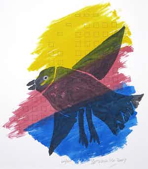 Corneille - Litho, Vogel verkocht voor € 1!