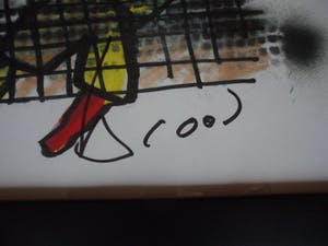Herman Brood - Zeefdruk. Titel, "Tennissers ". kopen? Bied vanaf 175!