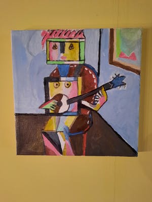 Niet of onleesbaar gesigneerd - Spel gitaar kopen? Bied vanaf 1!