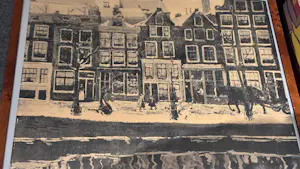 George Hendrik Breitner - Stadsaanzicht Amsterdam ze/w litho kaufen? Bieten Sie von 28!