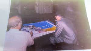 Herman Brood - Amerikaanse voetbal verkocht voor € 85!