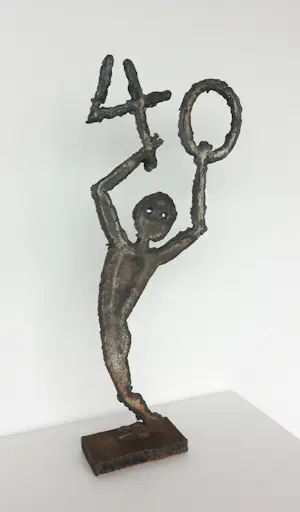 Albrecht Genin - Sculptuur van metaal, Figur 40 kopen? Bied vanaf 500!