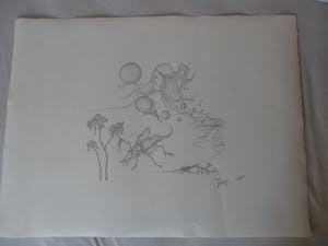 Niet of onleesbaar gesigneerd - Litho, Titel onbekend kopen? Bied vanaf 1!