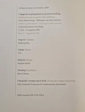 Hans Lemmen - inkttekening – ingetogen en trefzeker - incl. catalogus kopen? Bied vanaf 30!