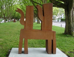 Klaas Gubbels - Cortenstaal, Je t'aime (Zeer groot) kopen? Bied vanaf 7000!