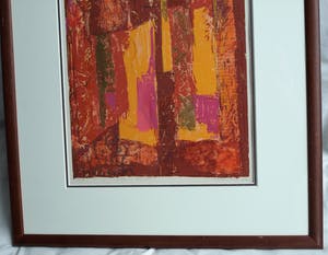 Theodora Plas - Ingelijste zeefdruk , “Le rêve”, ‘De droom’ - 1988 kopen? Bied vanaf 40!