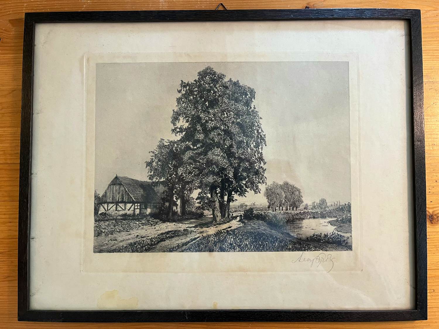 Georg Fritz - Landschap kopen? Bied vanaf 35!
