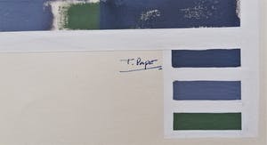 Ton Pape - Abstracte compositie kopen? Bied vanaf 1!