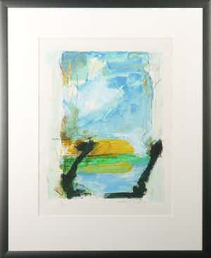 Richard Smeets - Zeefdruk uit de serie Denkend aan Holland - Ingelijst verkocht voor € 1!