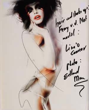 Edland Man - i.s.m. Ferry van der Nat - Paintbox bewerkte foto , Lina O'Connor verkocht voor € 100!