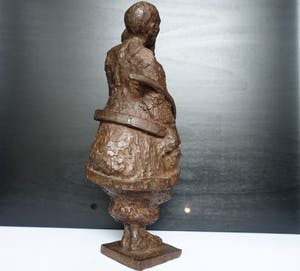 Brons (Onbekend) - "verbonden" Uniek beeld!! kopen? Bied vanaf 10!