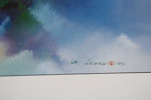 Niet of onleesbaar gesigneerd - H.Leung Limited Edition Zeefdruk (1991) kopen? Bied vanaf 1!