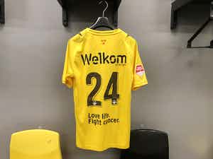 Swim to Fight Cancer wedstrijdshirt - Colin Rösler verkocht voor € 50!