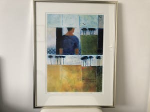 Magda Luttikhuizen - Zeefdruk, Zonder titel - Ingelijst kopen? Bied vanaf 50!