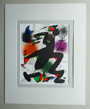 Joan Miro - Originele lithografie IV - Litografo (Band III) 1978 , Mourlot 1116 kopen? Bied vanaf 79!