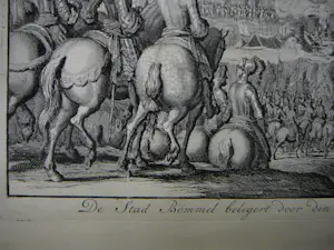 Jan Luyken - Zaltbommel Het beleg door Mendoza kopen? Bied vanaf 75!