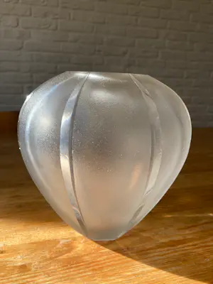 Andries Dirk Copier - Model Slijpsel 642, vaas - Glas kopen? Bied vanaf 55!