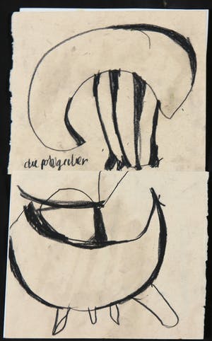 Antonie Eikemans - Houtskool, Die dier kopen? Bied vanaf 1!