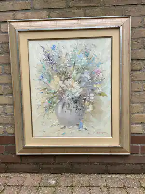Gerardus Johannes Ernens - Bloemen in pot. vendu pour 35€ !