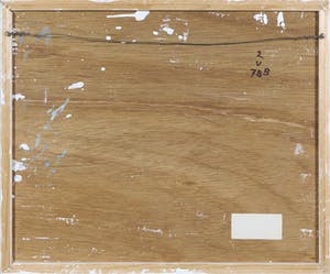 Paul Overhaus - Acryl op paneel, Strandgezicht - Ingelijst kopen? Bied vanaf 50!