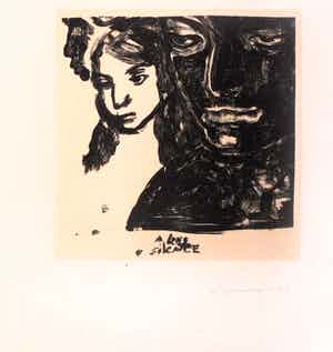 Marlene Dumas - A long silence verkocht voor € 690!