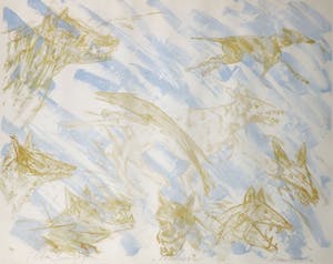 Minno Banning - Litho, Maddox - Ingelijst (Groot) kopen? Bied vanaf 1!