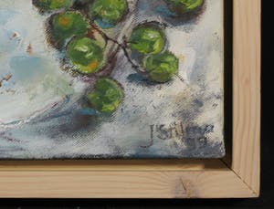 Janneke Stilma - Drieluik olieverf op doek, Stilleven met fruit - Ingelijst kopen? Bied vanaf 70!