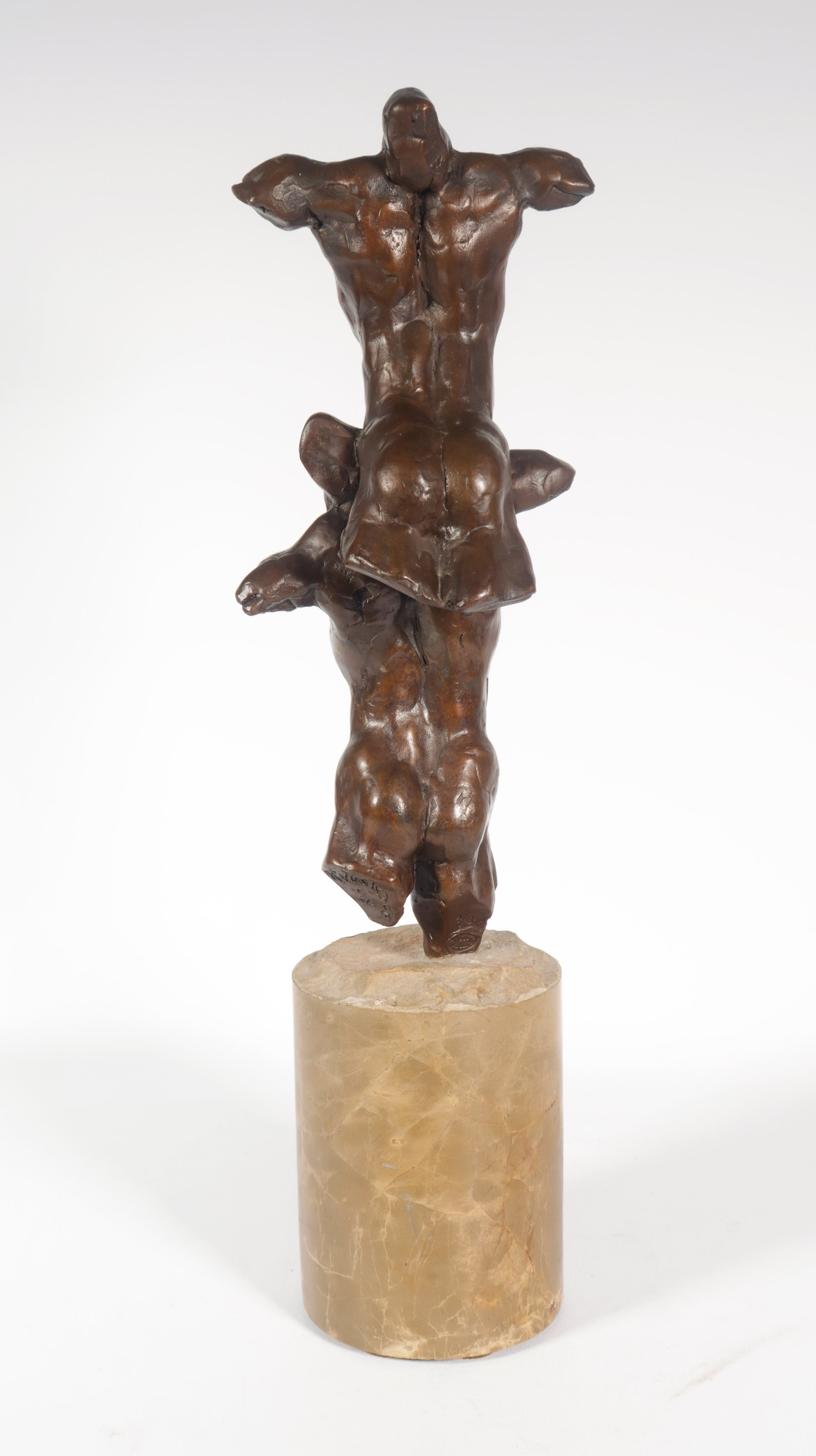 Kees Verkade - Bronzen sculptuur, Power in balance kopen? Bied vanaf 2200!