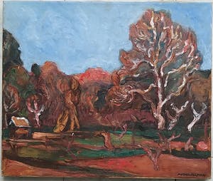 Matthieu Wiegman - Frans landschap net bomen kopen? Bied vanaf 1875!