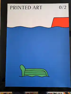 Dick Bruna - Printed Art 0/2 (twee zeefdrukken) verkauft für € 375!