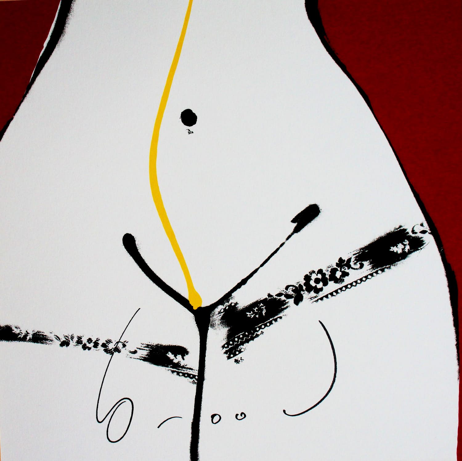 Herman Brood - Zeefdruk: "Hips" verkocht voor € 375!