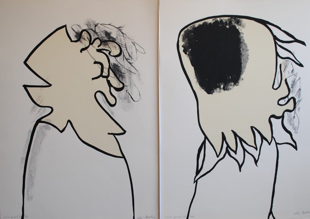 Lei Molin - 'Canto General II' - losse zeefdruk - 1989 kopen? Bied vanaf 10!