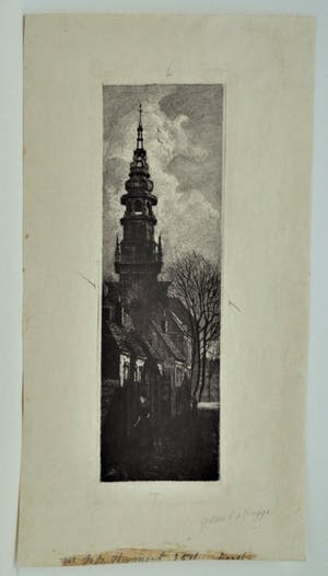 Johannes Graadt van Roggen - toren van de nieuwe kerk kopen? Bied vanaf 10!