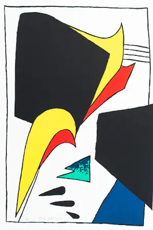 AcheterJoan Gardy Artigas - Kleurenlitho METAMORPHOSE uit 1982 Handgesigneerd? Enchérissez de 65!