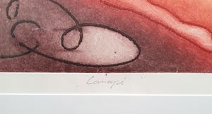 Ad Arma - Ets: 'Canapé' - Ingelijst (Zeer groot) kopen? Bied vanaf 165!