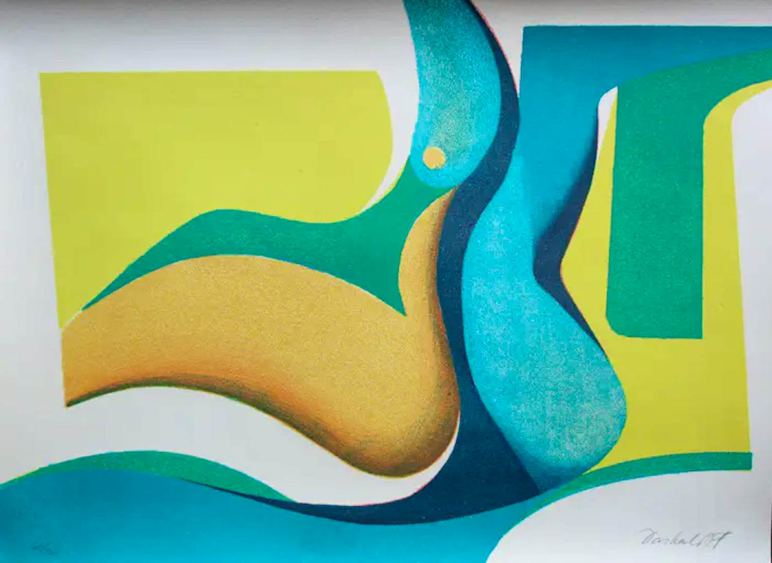 Georgi Daskaloff - Litho: abstract - 1969 kopen? Bied vanaf 75!